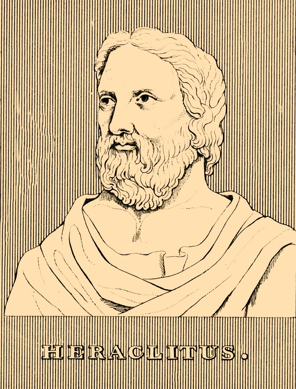 Eraclito, c535 -c475 a.C., 1830 da Unbekannt