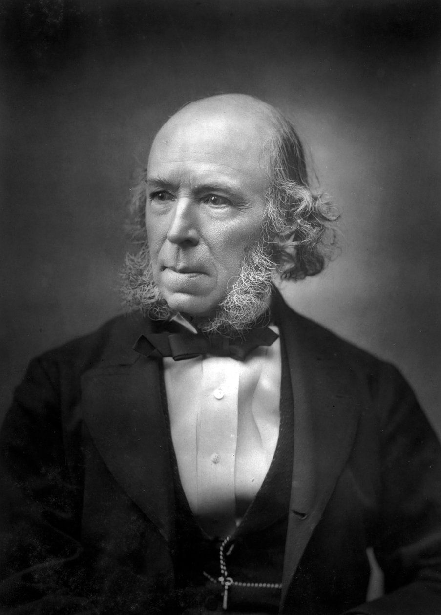 Herbert Spencer 1820-1903, fine XIX secolo da Unbekannt