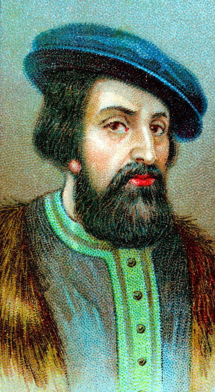 Hernan Cortes 1485-1547, conquistador spagnolo che conquistò il Messico da Unbekannt