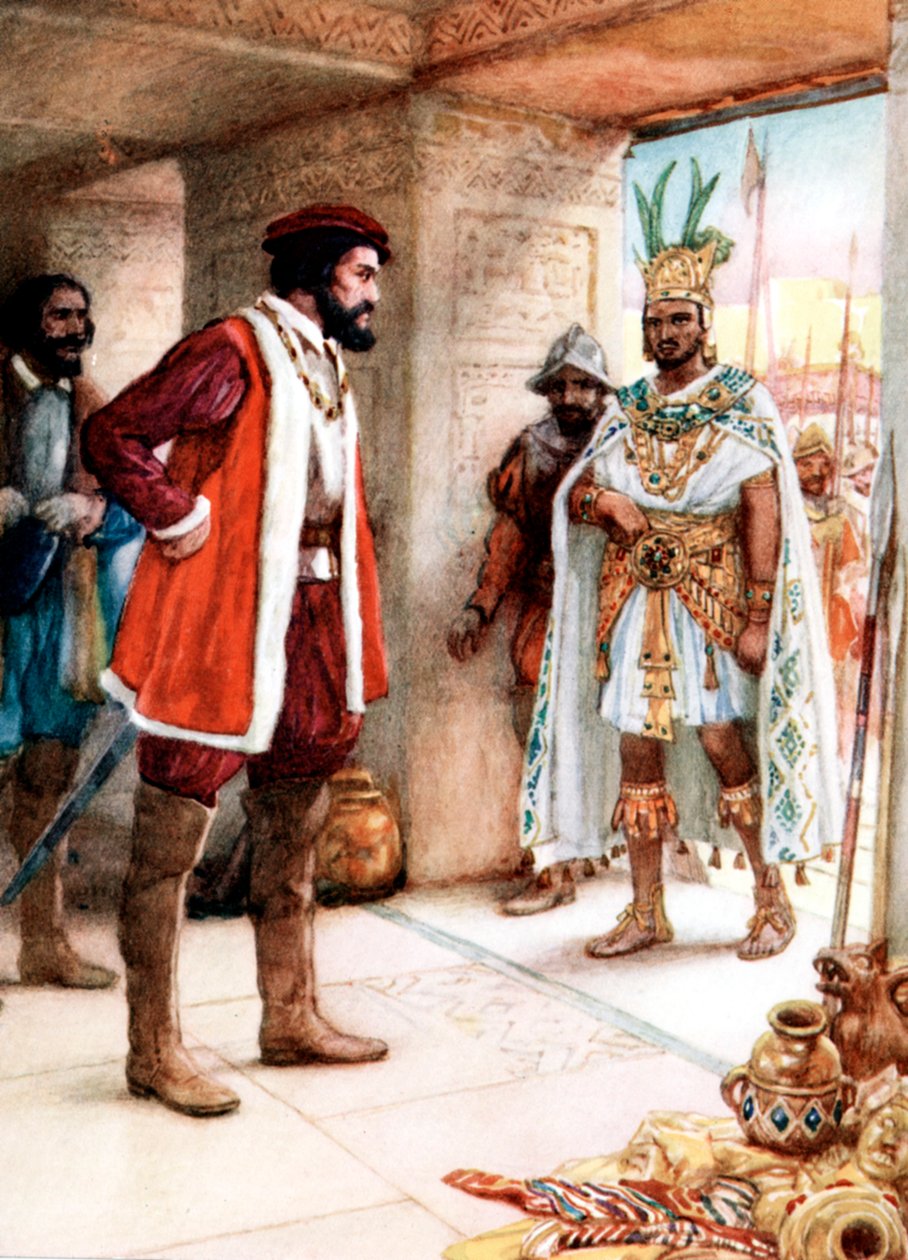 Hernan Cortes incontra l