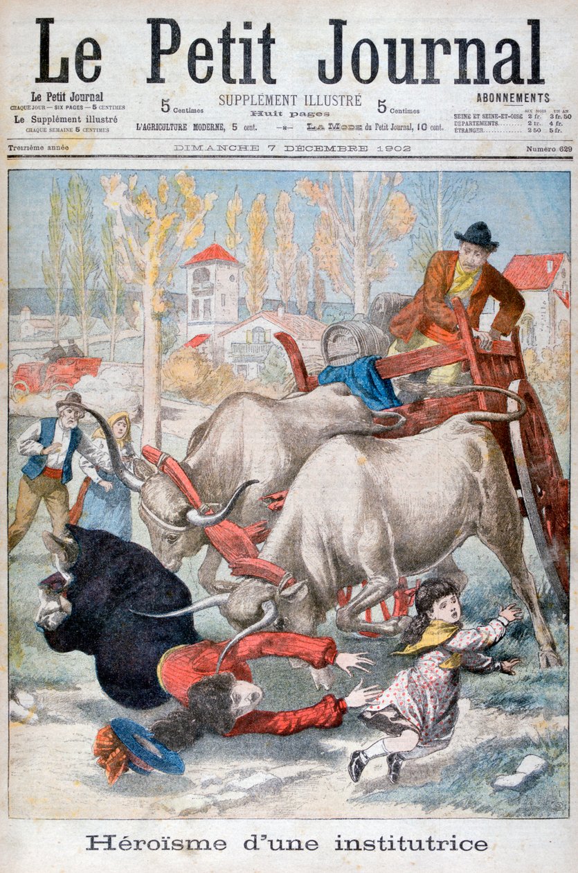 Eroismo di un insegnante, 1902 da Unbekannt