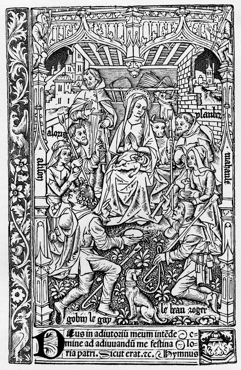 Heures a lusaige de Romme, Parigi, Pigouchet per Vostre, 20 dicembre, 1502 da Unbekannt