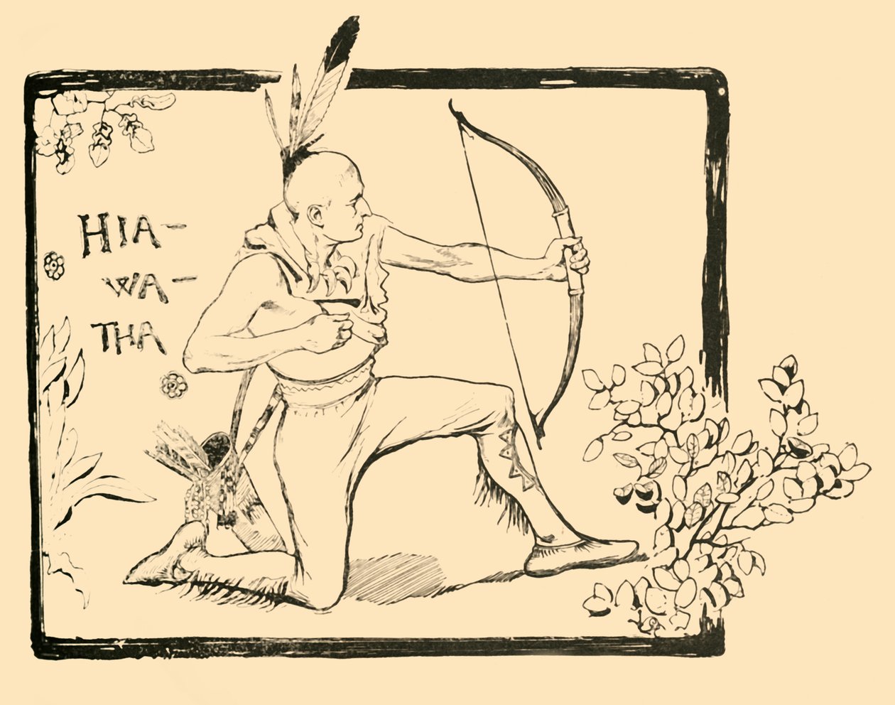 Hiawatha, 1882 da Unbekannt