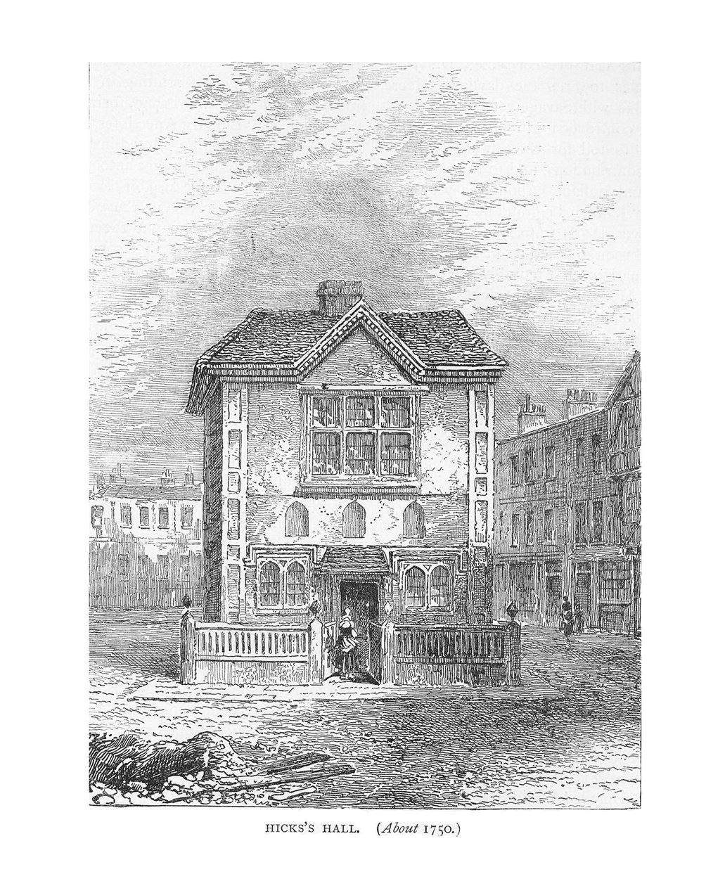 Hicks Hall, 1750 da Unbekannt