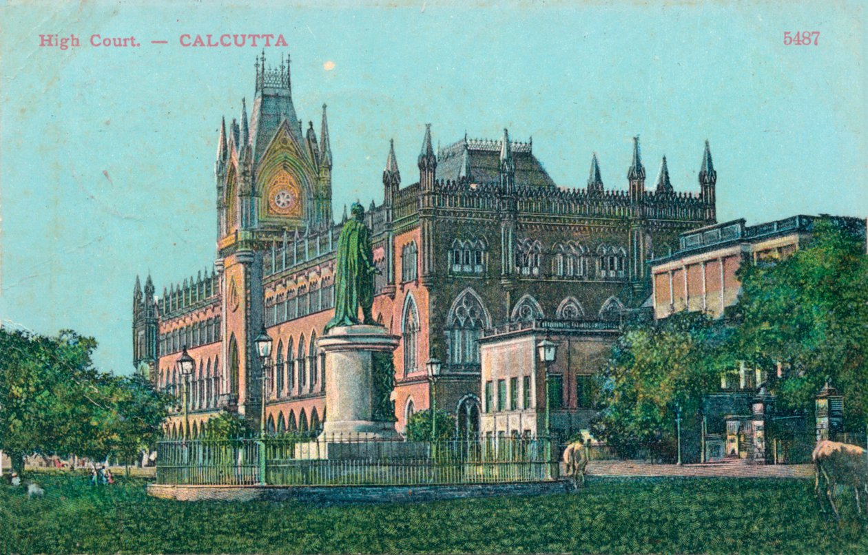 Alta Corte, Calcutta, c. 1906 da Unbekannt