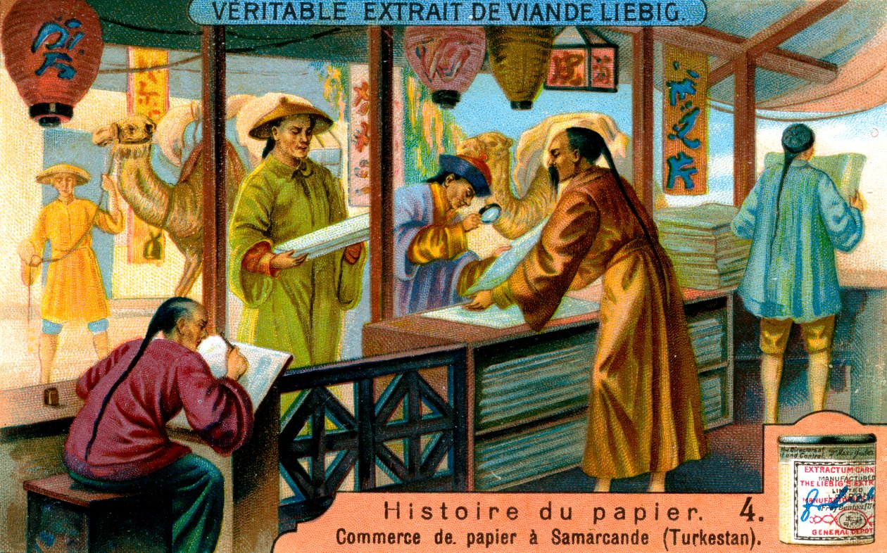 Storia della carta: 4, c1900 da Unbekannt