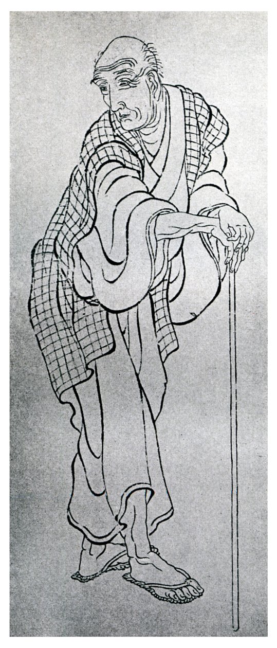 Hokusai, artista giapponese, 1839 1956 da Unbekannt