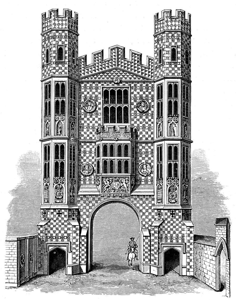 Holbein Gate, Whitehall, Londra, 1893 da Unbekannt