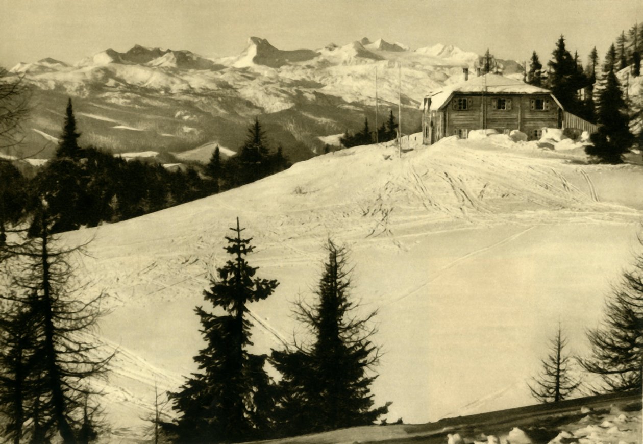 Hollhaus, Dachstein, Stiria, Austria, c1935 da Unbekannt