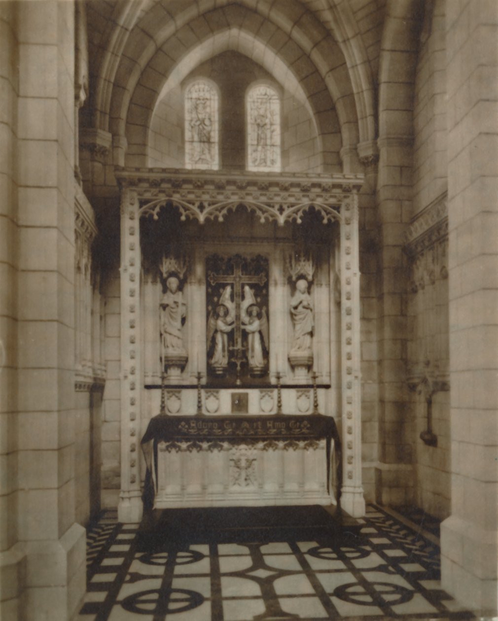 Cappella della Santa Croce, Abbazia di Buckfast, fine XIX-inizio XX secolo da Unbekannt