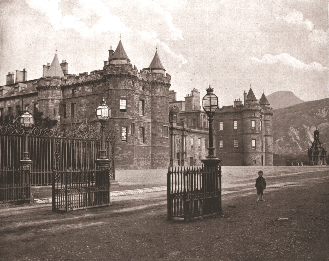 Holyroodhouse, Edimburgo, Scozia, 1894 da Unbekannt