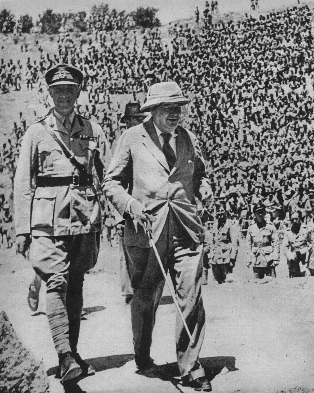 Ritorno attraverso i campi di battaglia - Mr Churchill nell