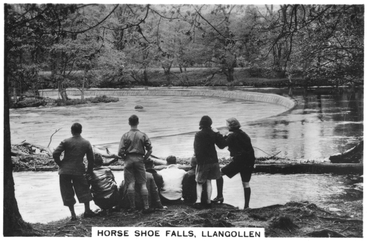 Cascate a ferro di cavallo, Llangollen da Unbekannt