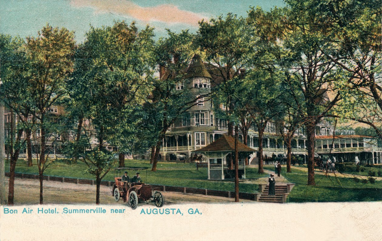 Hotel Bon Air, Augusta, Georgia, c1910 da Unbekannt