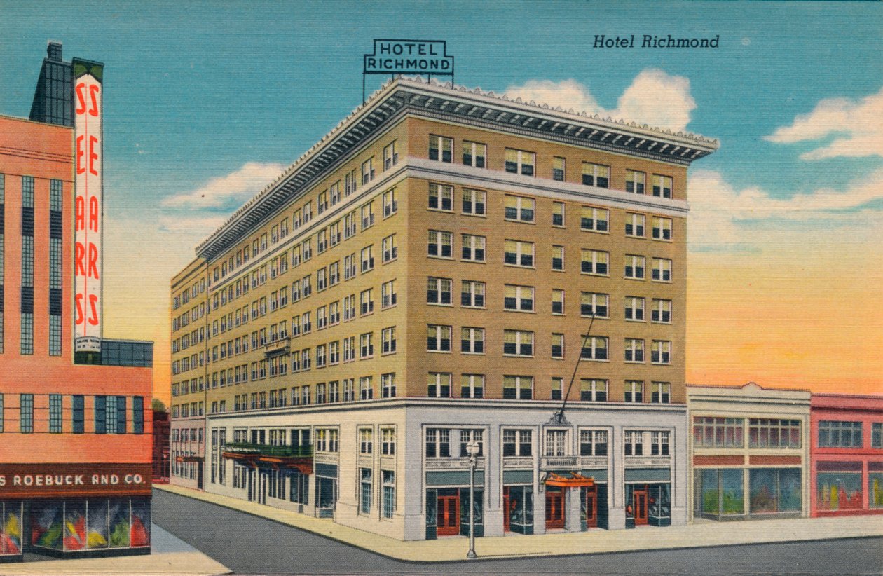 Hotel Richmond, Augusta, Georgia, 1943 da Unbekannt