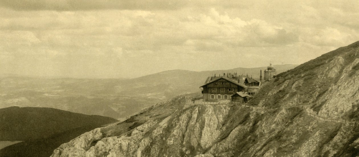 Hotel sullo Schneeberg, Bassa Austria, c1935 da Unbekannt