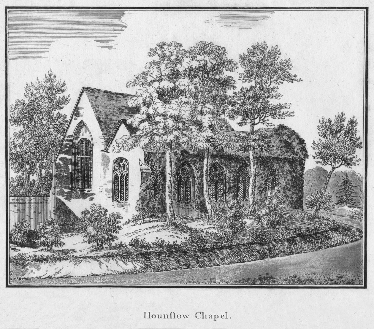 Cappella di Hounslow, c1792 da Unbekannt