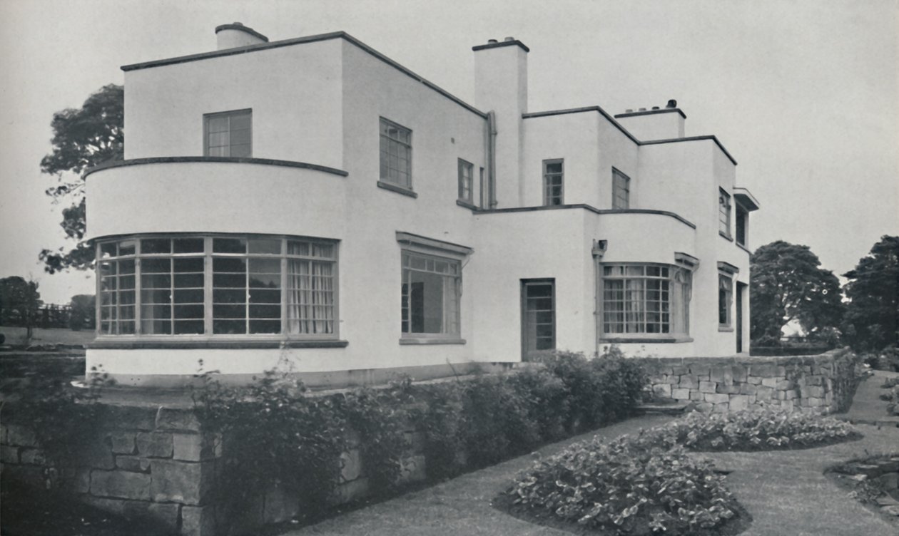 Casa a Burn Bridge di The Late John Procter, F.R.I.B.A., 1942 da Unbekannt