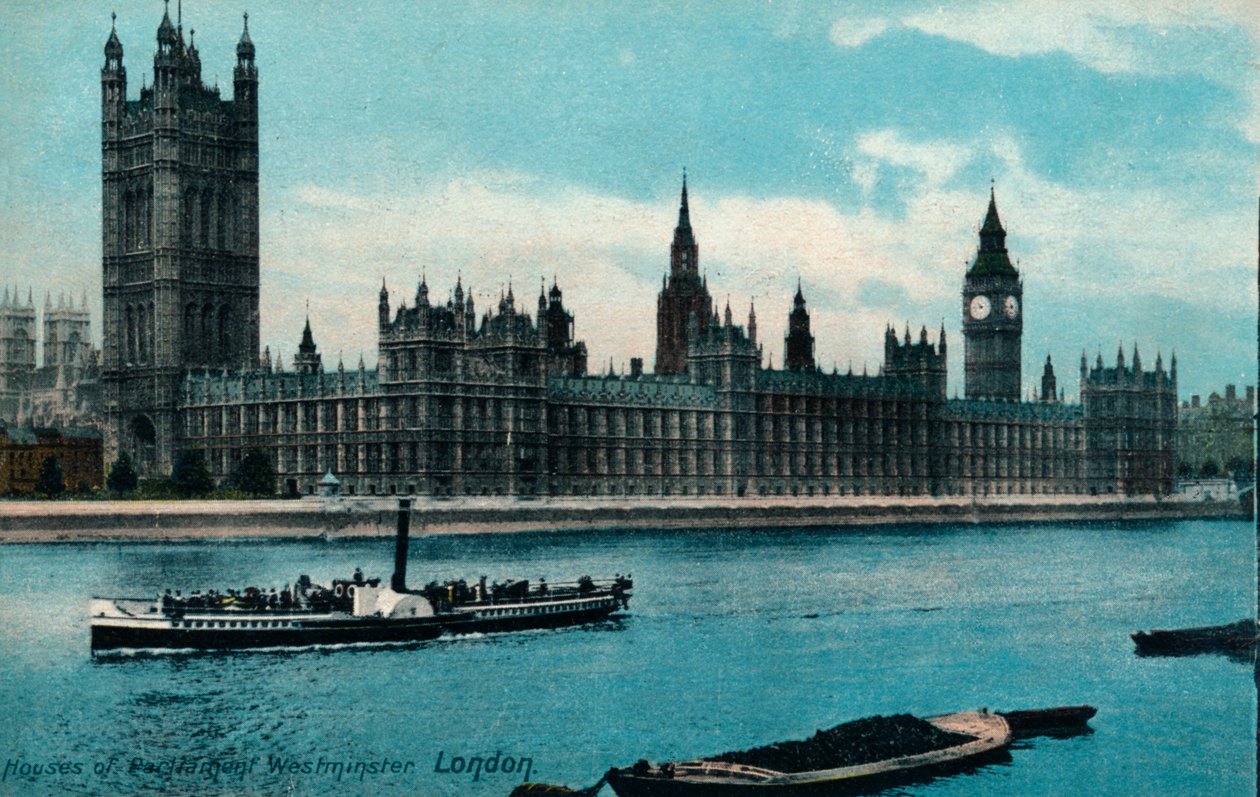 Case di Westminster, Londra, 1907 da Unbekannt