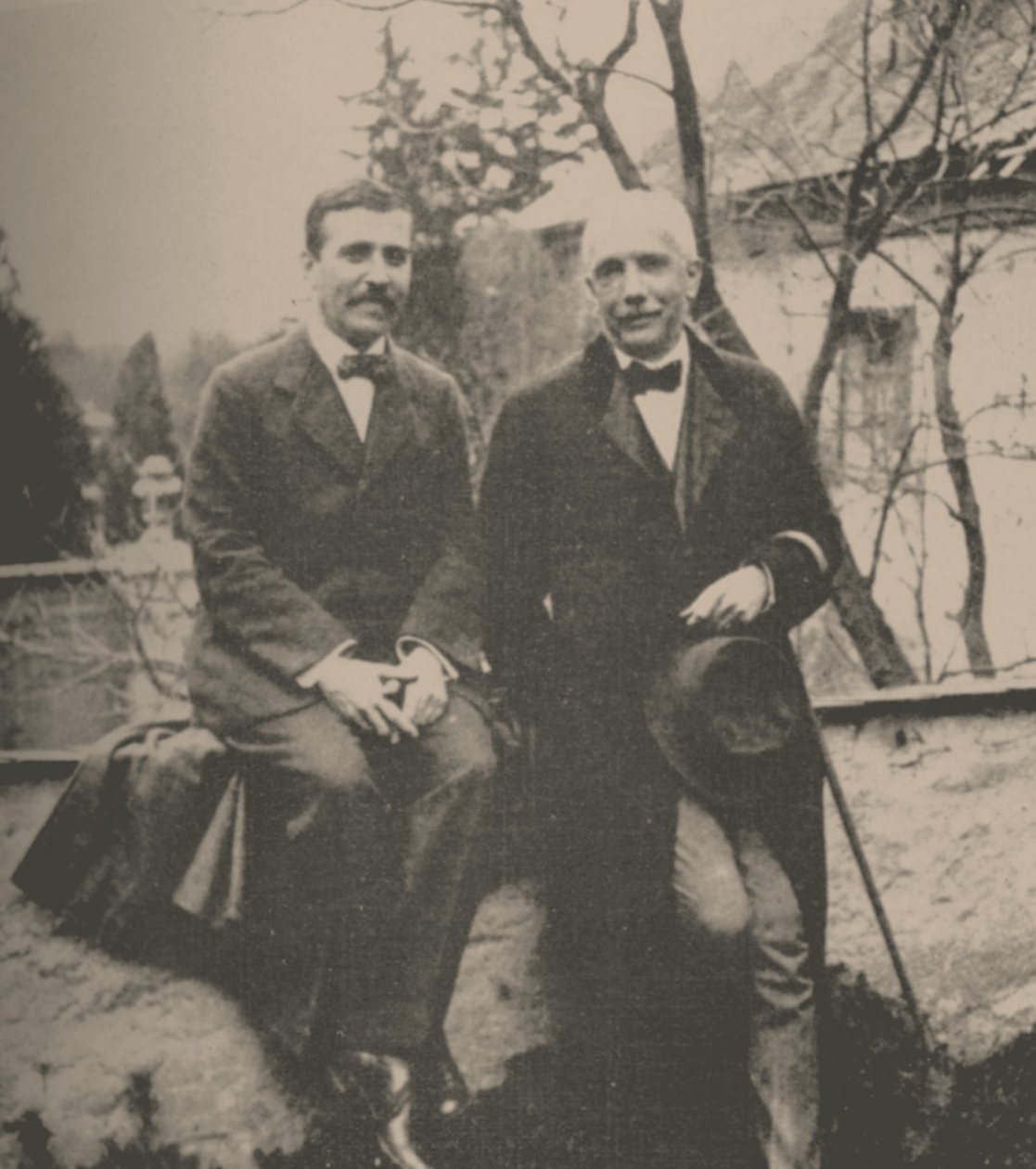 Hugo von Hofmannsthal e Richard Strauss, 1912 da Unbekannt
