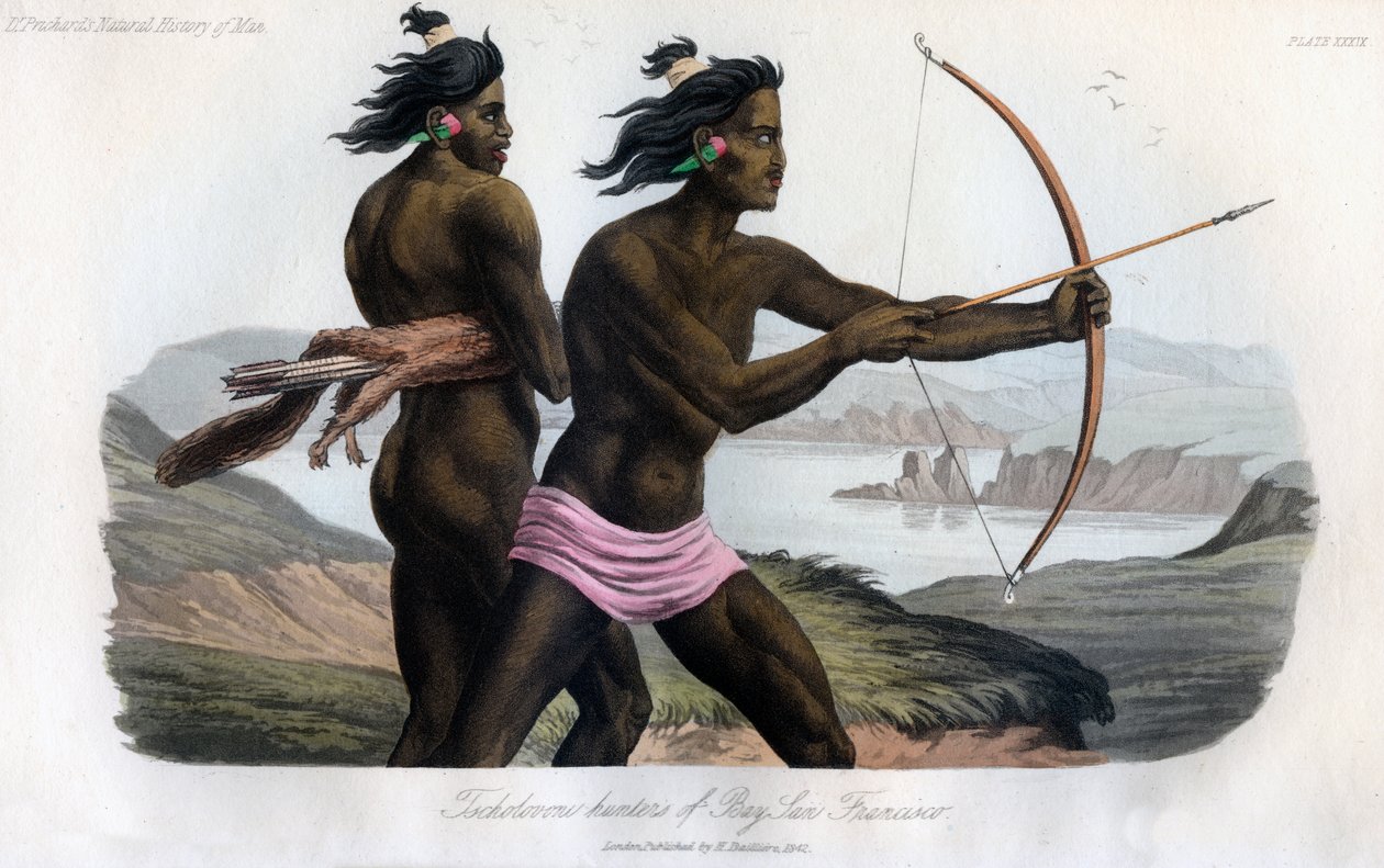 Cacciatori di Bay San Francisco, 1848 da Unbekannt