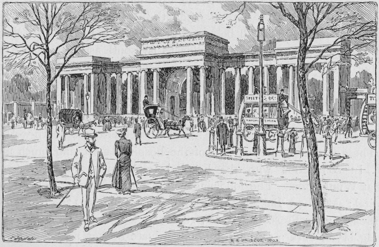 Hyde Park Corner, Londra da Unbekannt