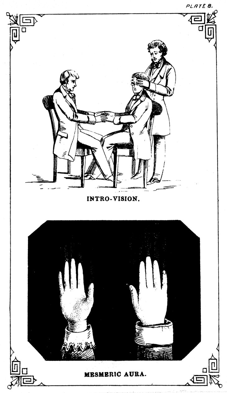 Ipnosi: potere di introvisione nel corpo, 1889 da Unbekannt