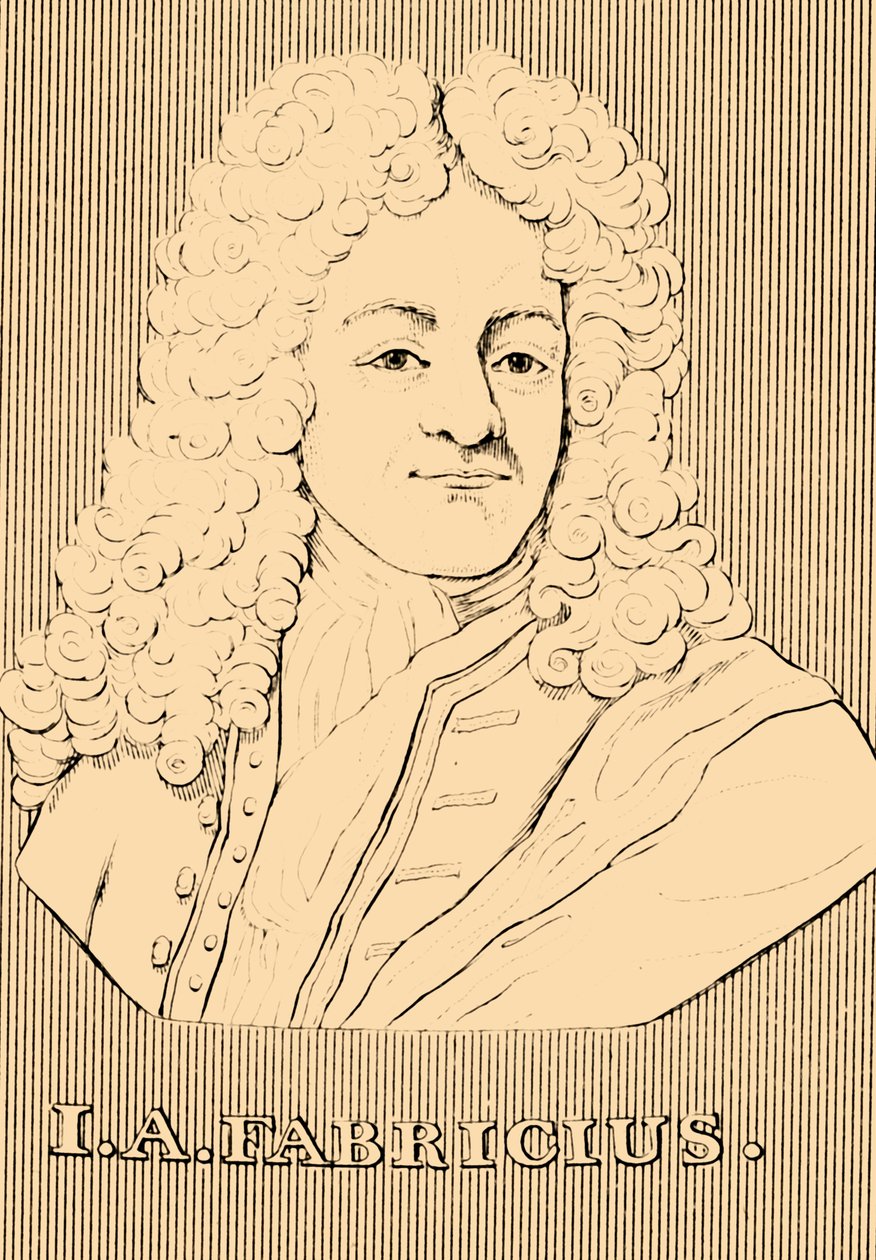 I. A. Fabricius, 1668-1736, 1830 da Unbekannt
