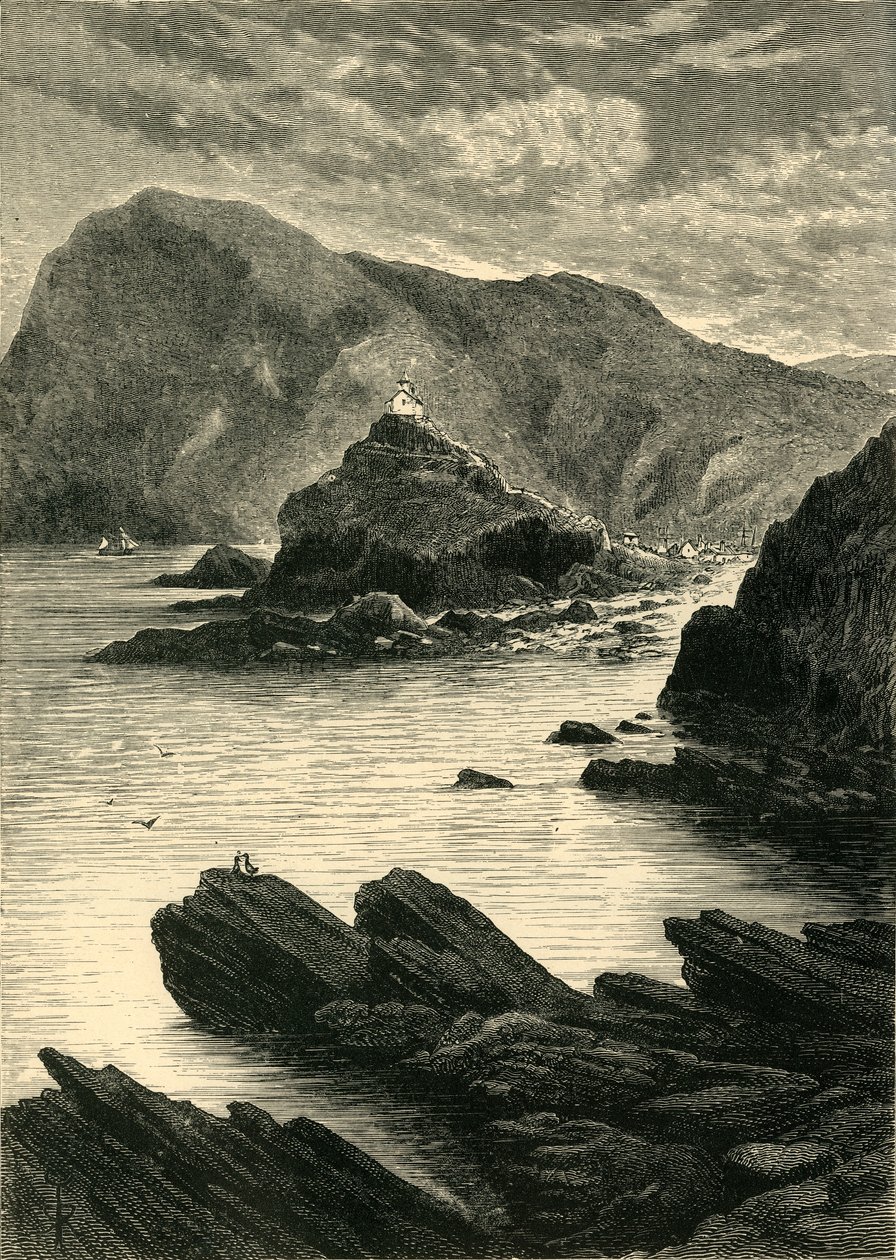 Ilfracombe - Vista dalle rocce alla base del Capstone, 1898 da Unbekannt