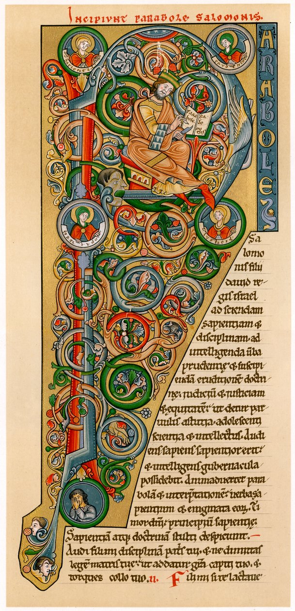 Iniziale illuminata P, 1172 da Unbekannt