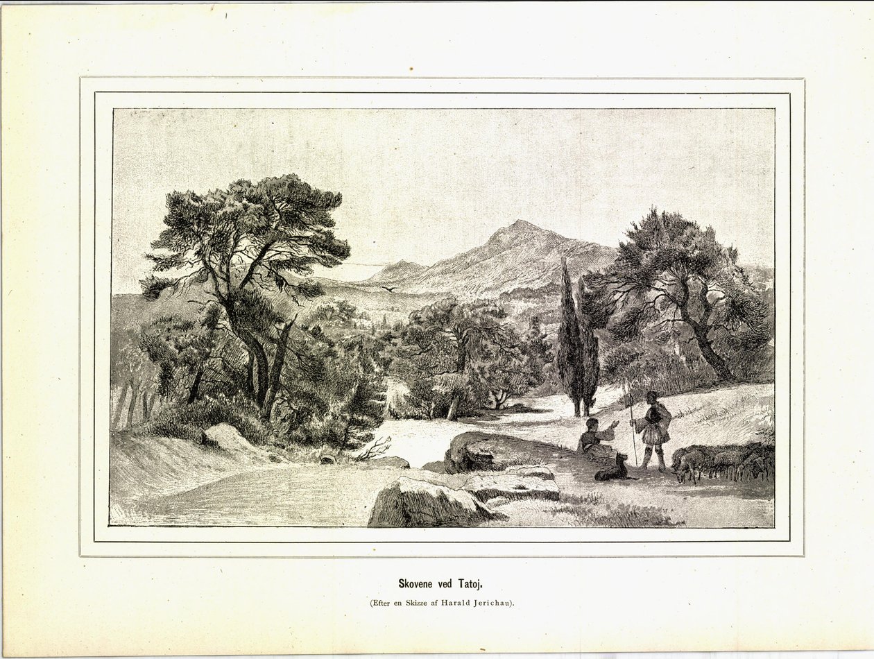 Illustrazione tratta dal libro Brogede rejsebilleder di Jerichau-Baumann, Elisabeth e pubblicato da Forlagsbureauet (Copenaghen, 1881) da Unbekannt