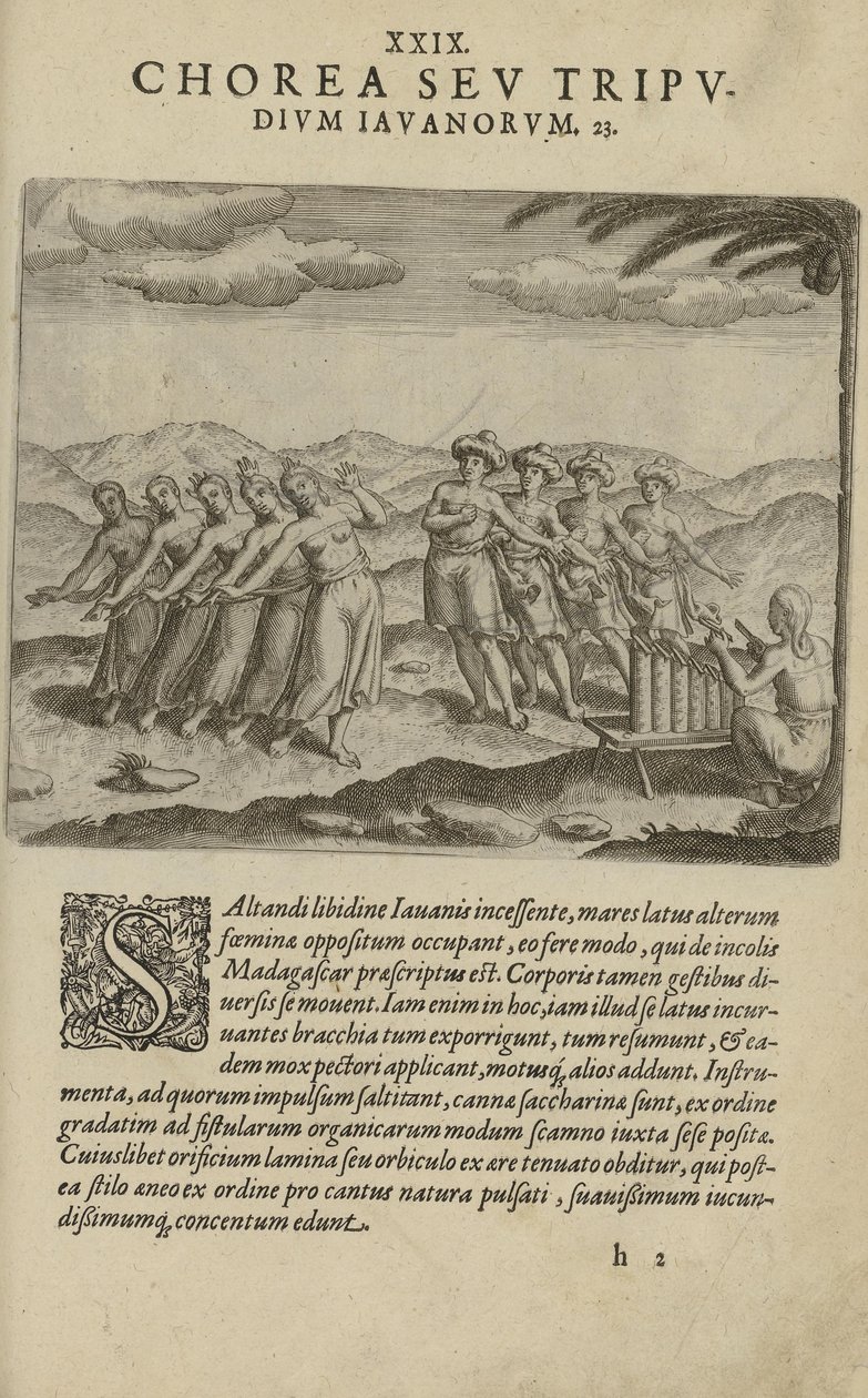 Illustrazione tratta dal libro India Orientalis di autore sconosciuto e pubblicato da Excudebat Matthaeus Beckerus da Unbekannt