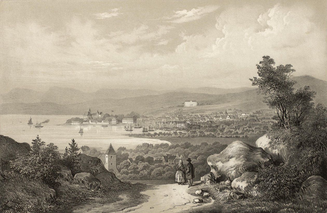Illustrazione tratta dal libro La Norvegia rappresentata in disegni di Asbjørnsen, P.Chr. e pubblicato da Chr. Tønsberg (no, 1848) da Unbekannt