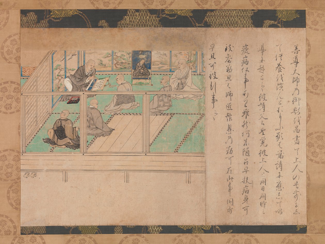 Biografia Illustrata di Honen Shuikotokuden-e da Unbekannt