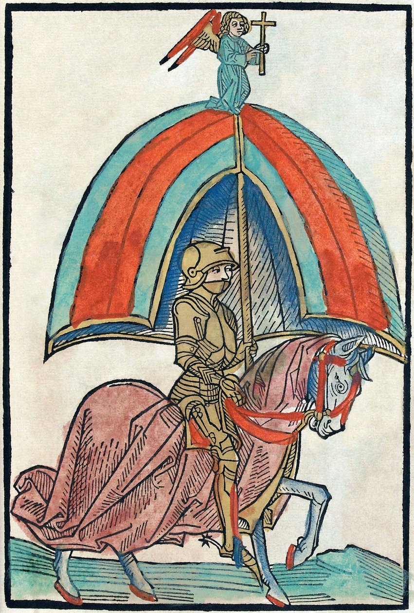 Illustrazione dalla cronaca illustrata di Richental, 1480s da Unbekannt