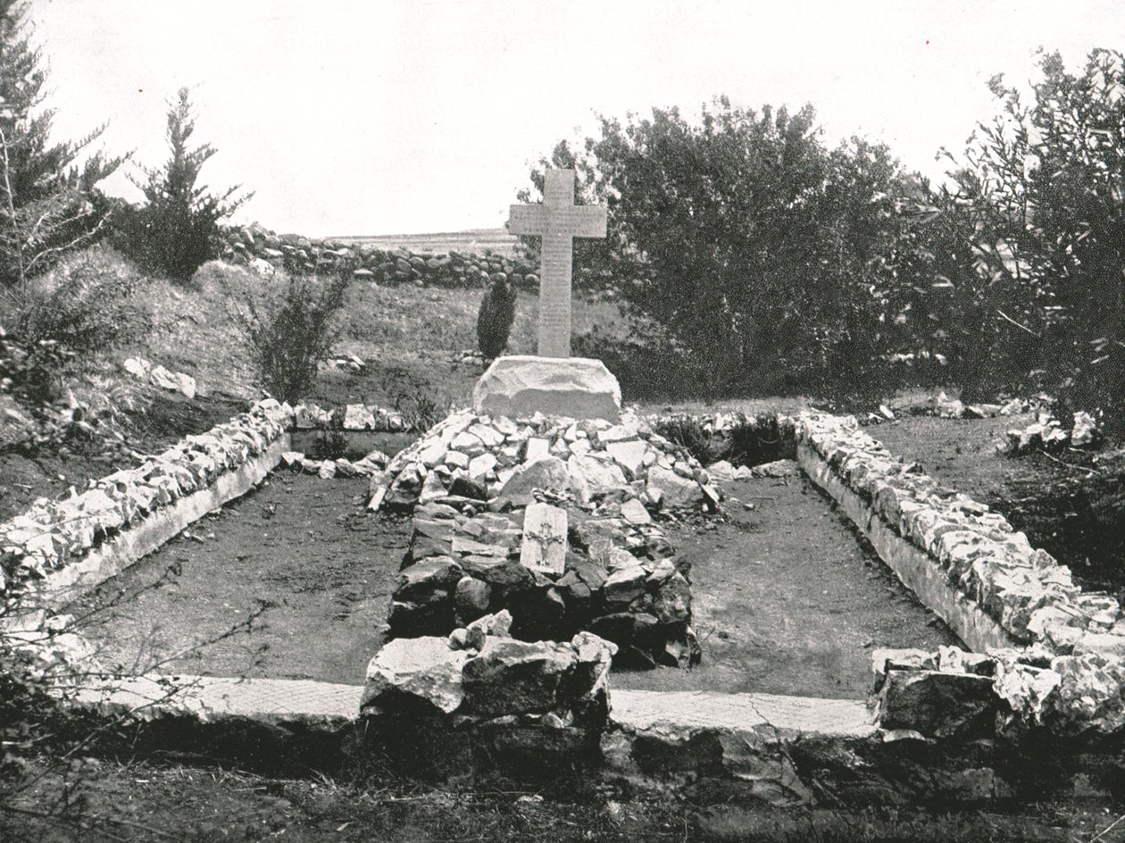 Imbabani, il luogo dove cadde il Principe Imperiale, 1895 da Unbekannt