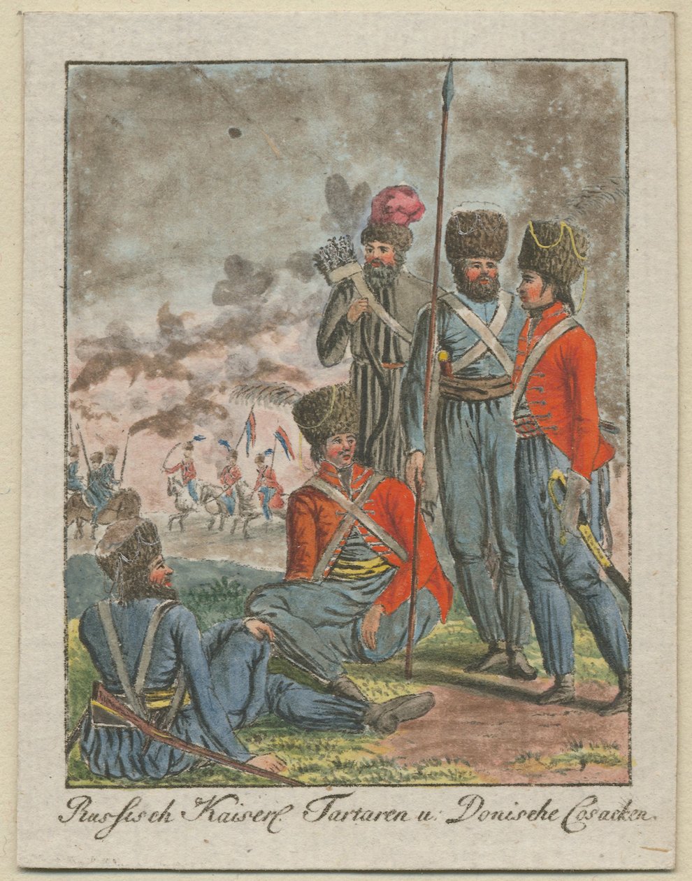 Cosacchi imperiali russi, 1799 da Unbekannt