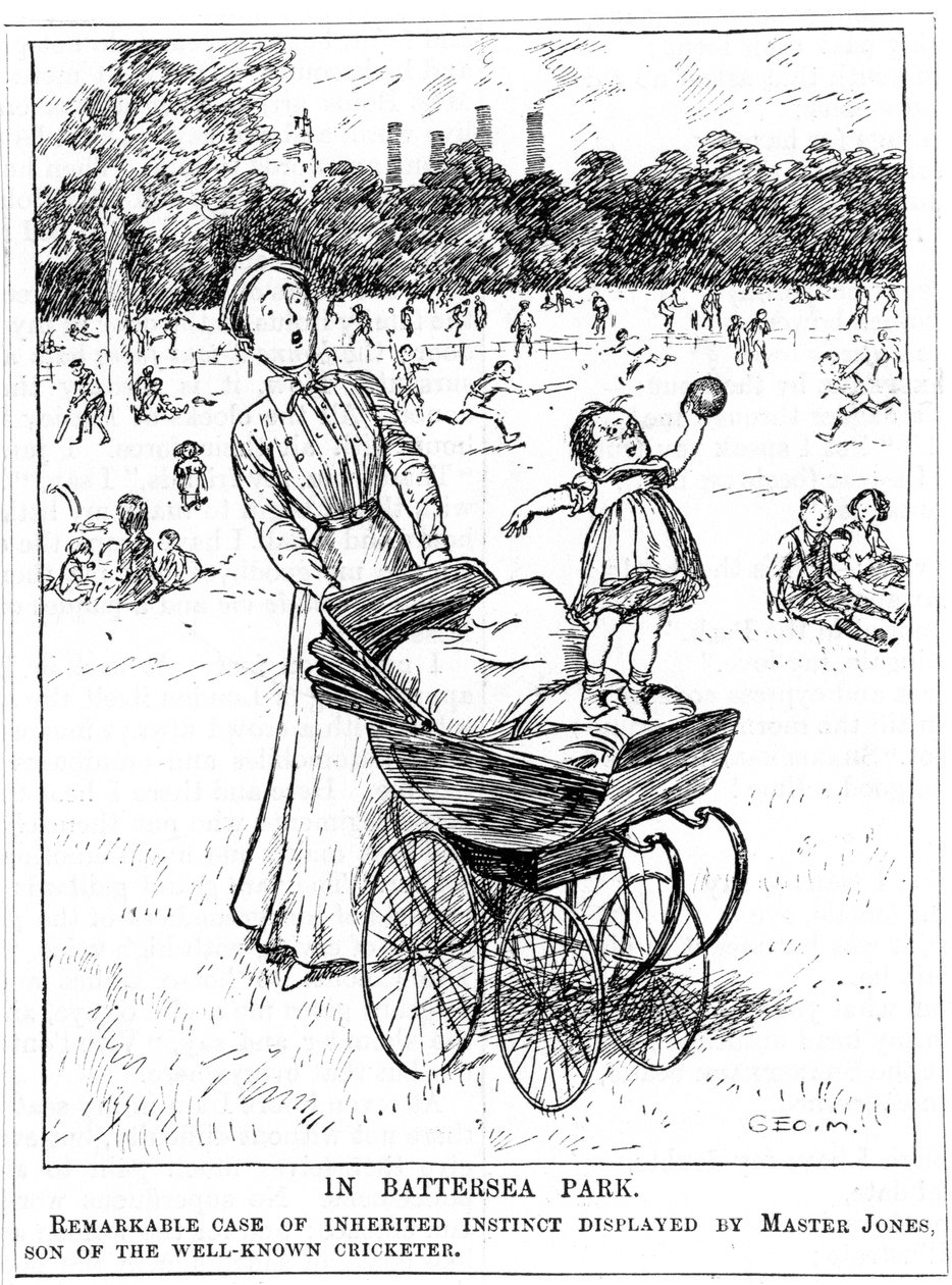 Nel Battersea Park, 1911 da Unbekannt