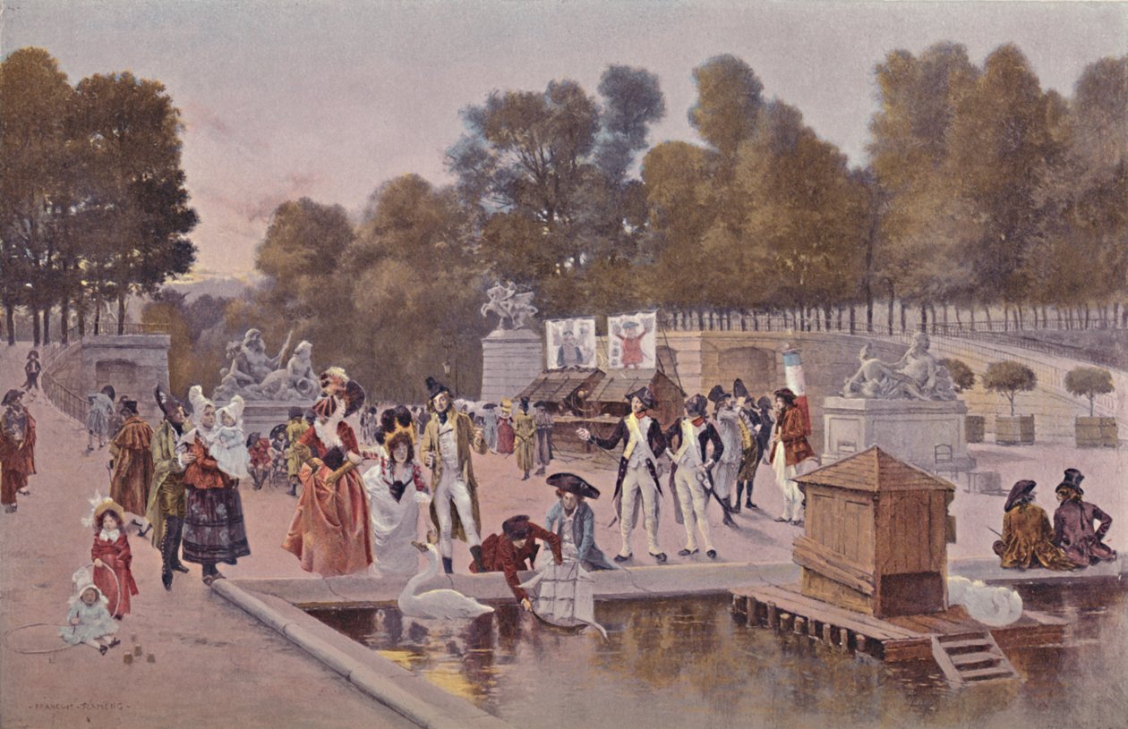 Nel Giardino delle Tuileries, 1896 da Unbekannt