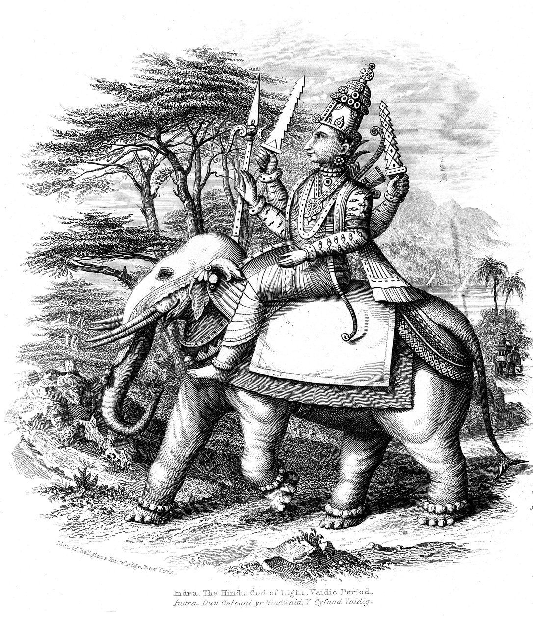 Indra, principale degli dei vedici dell