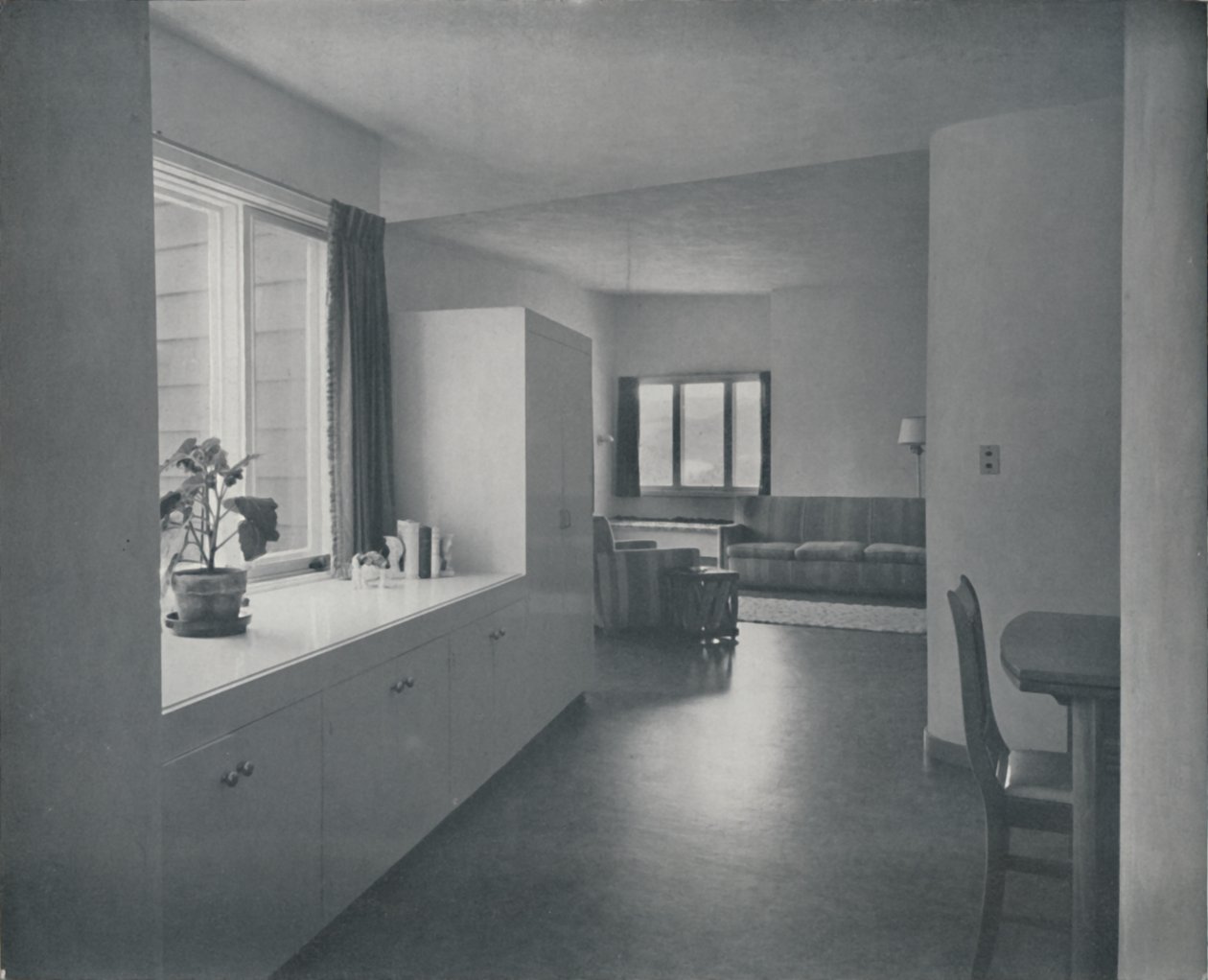 Interno - Casa a Fairfax, California di Francis Ellsworth Lloyd da Unbekannt