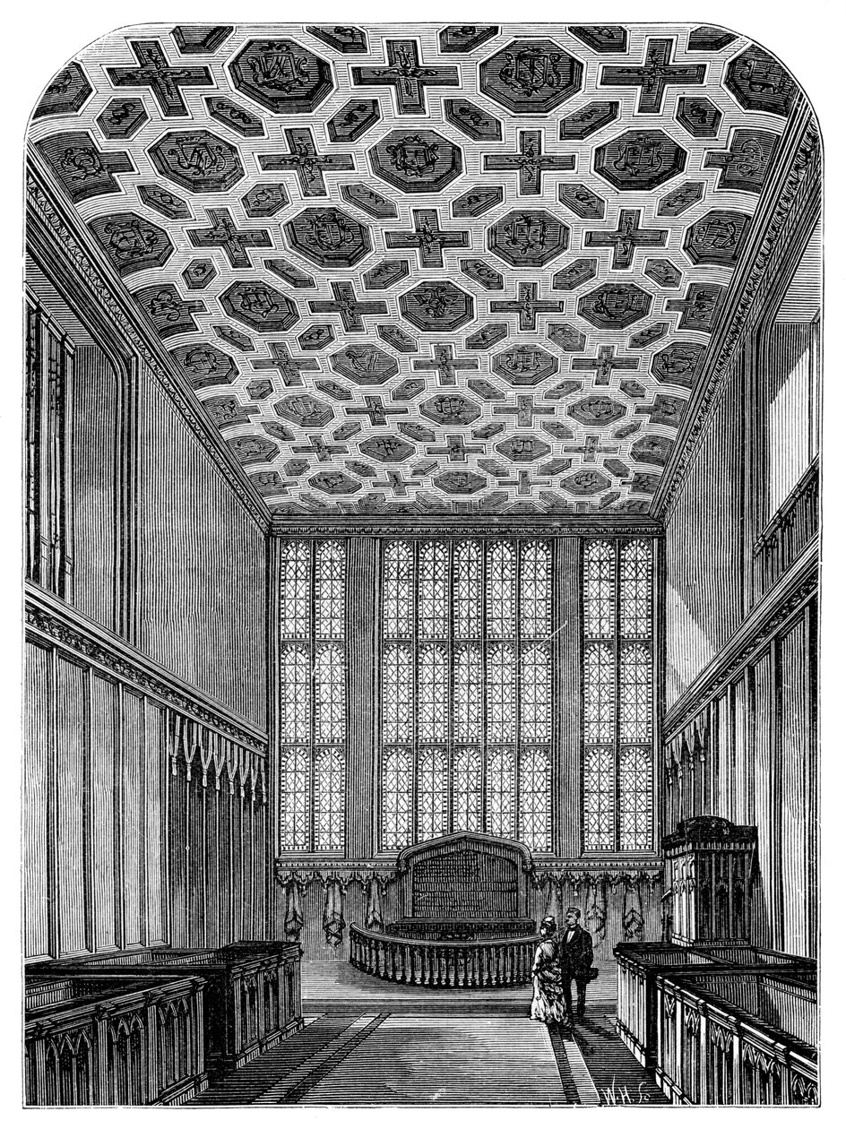 Interno, Cappella Reale, Palazzo di St James, 1900 da Unbekannt