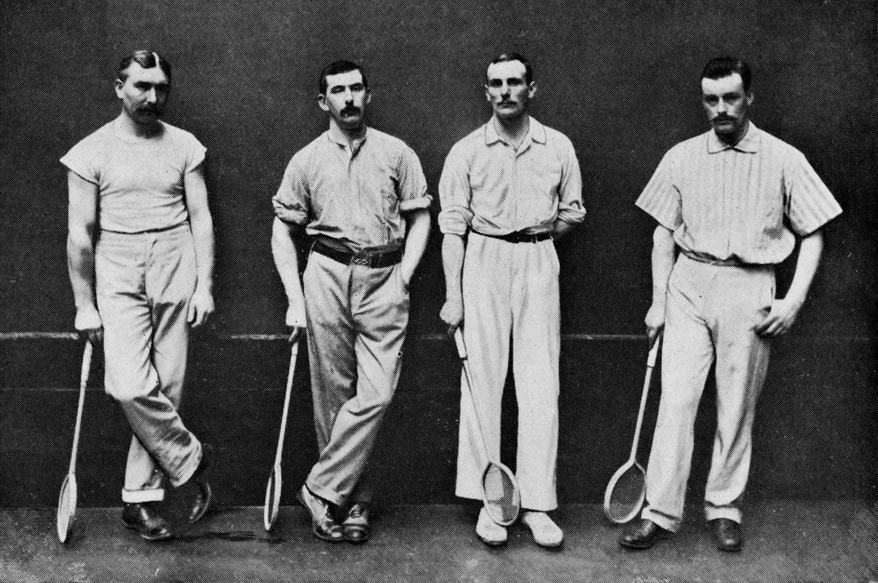 Doppio internazionale a Filadelfia, 1900 da Unbekannt