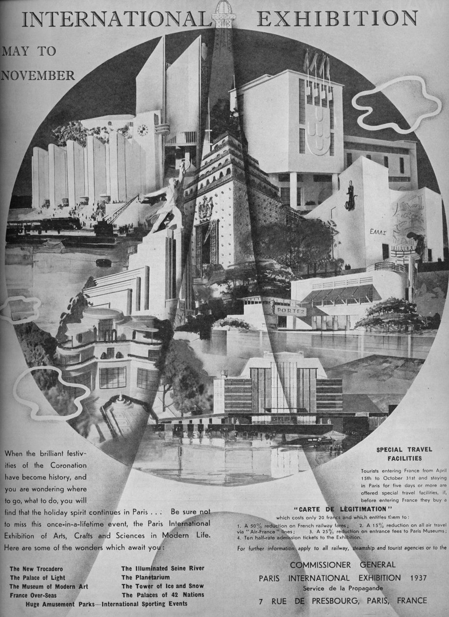 Esposizione Internazionale, maggio-novembre, 1937 da Unbekannt