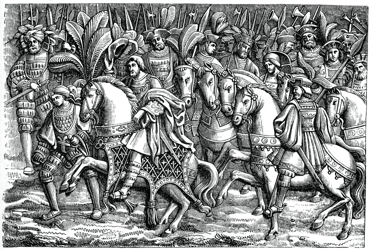 Intervista tra Francesco I e Enrico VIII, sul Campo del Drappo d