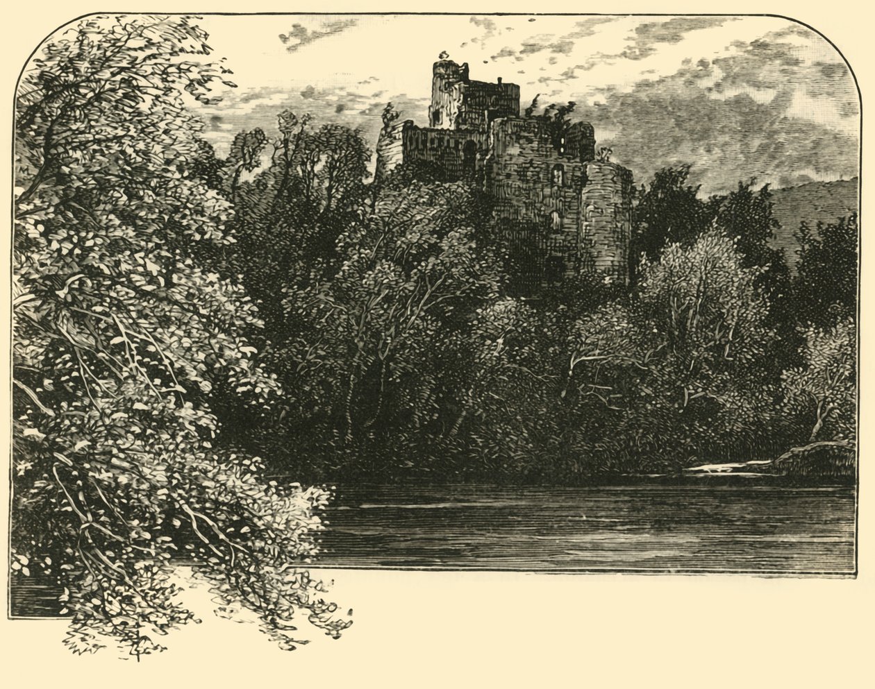 Castello di Invergarry, 1898 da Unbekannt