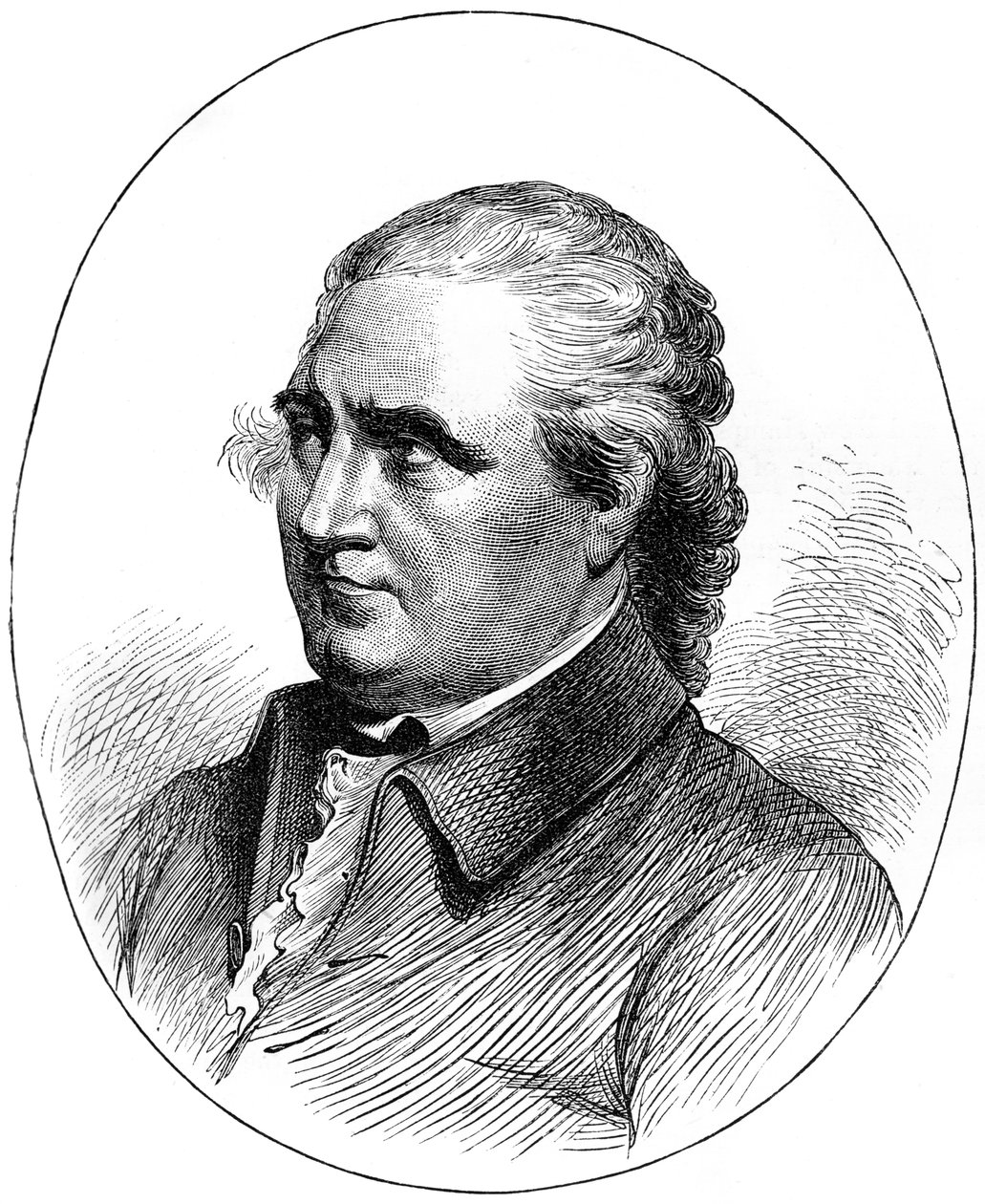 Isaac Barre, soldato britannico del XVIII secolo, c1880 da Unbekannt