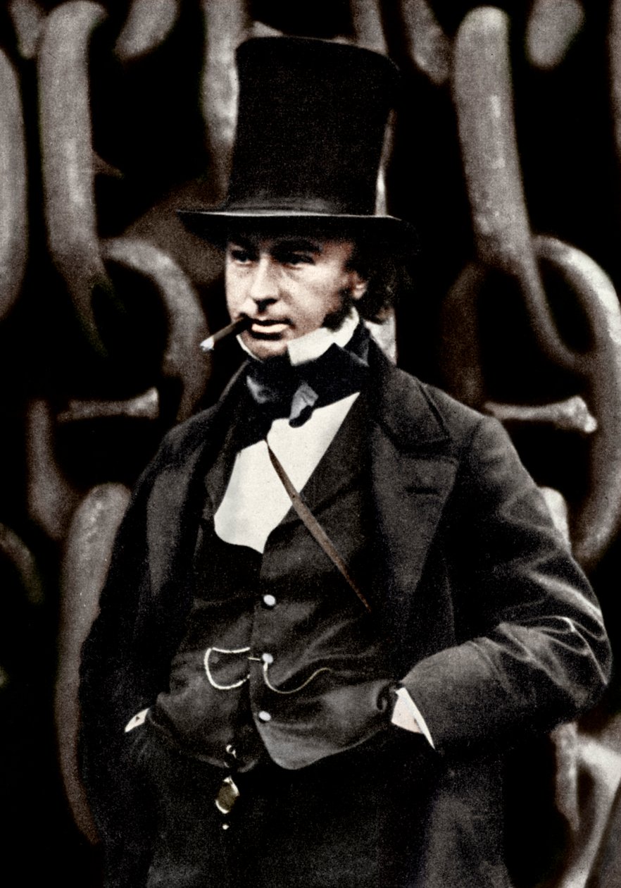Isambard Kingdom Brunel, ingegnere britannico, 1857 da Unbekannt
