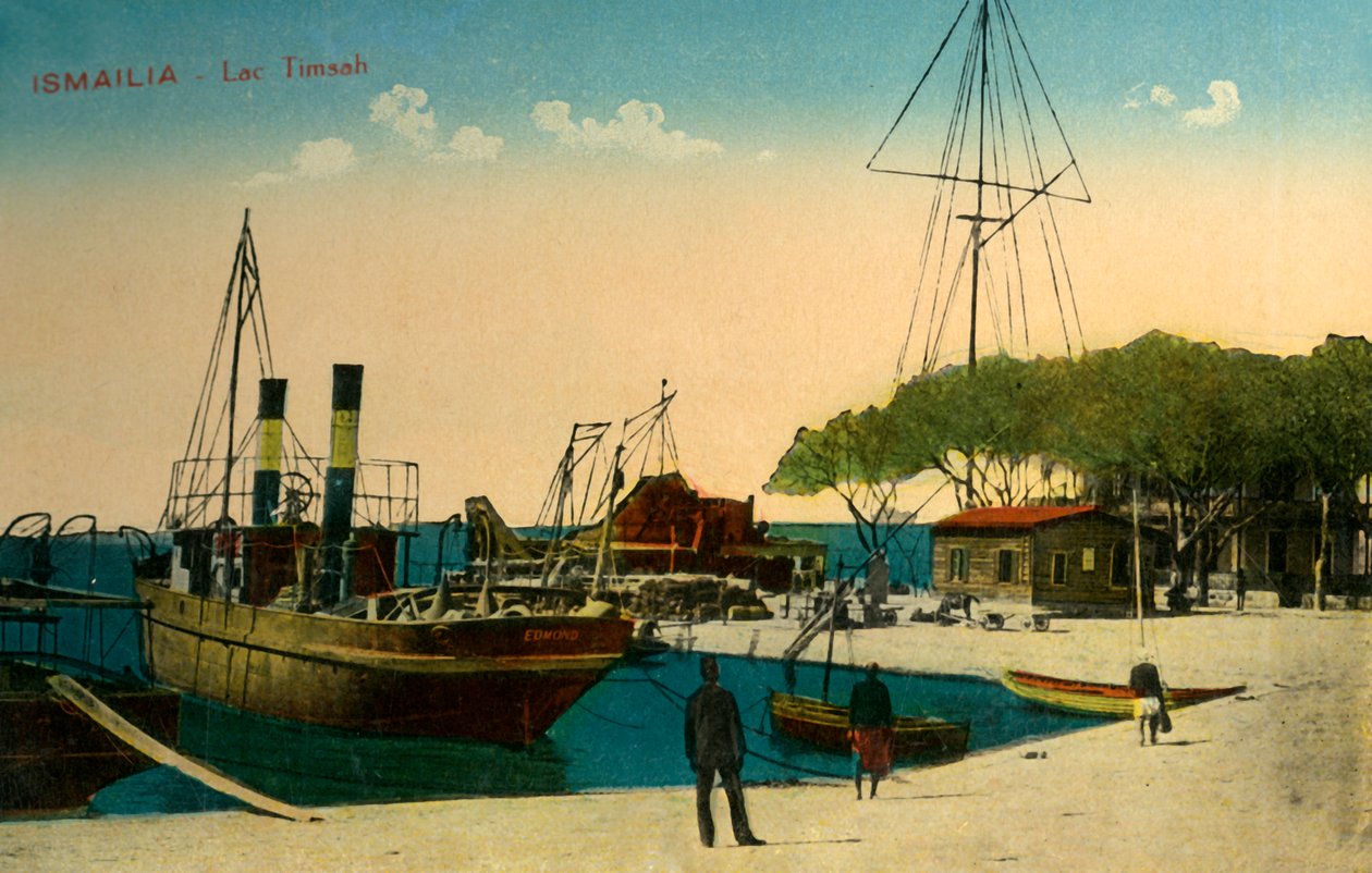 Ismailia - Lago Timsah, c1918-c1939 da Unbekannt