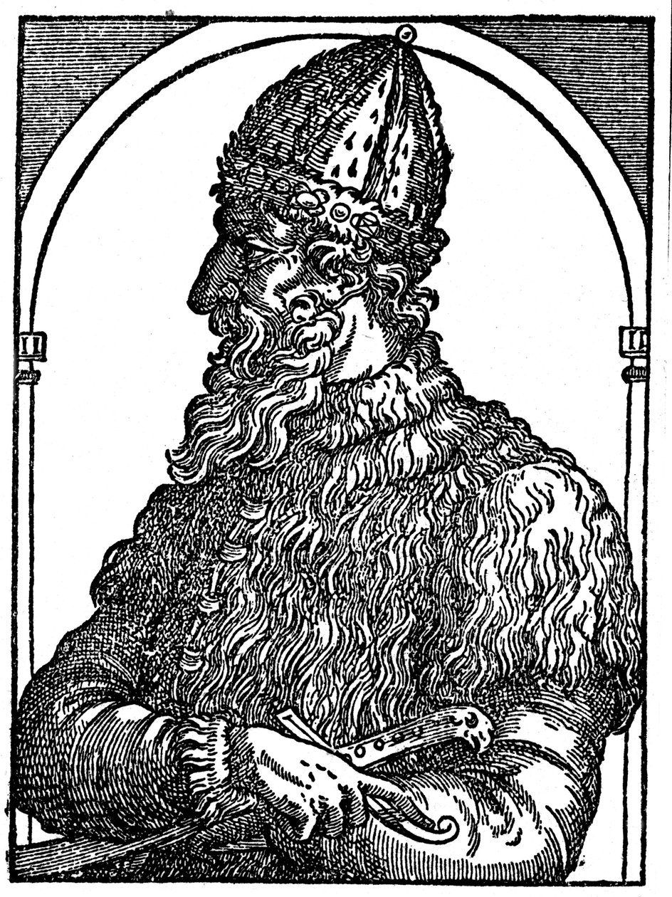 Ivan il Terribile, Zar di Russia, XVI secolo da Unbekannt